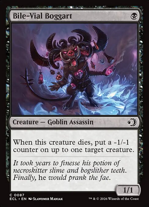Bile-Vial Boggart - Lorwyn Eclipsed Magic card