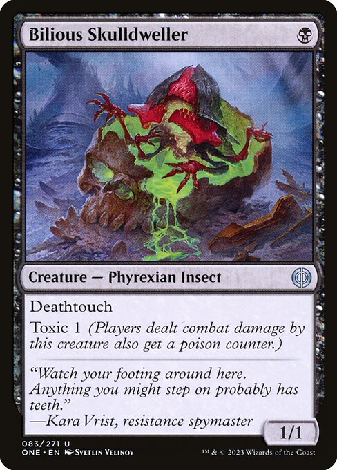 Bilious Skulldweller - Phyrexia: All Will Be One Magic card