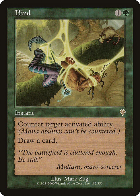 Bind - Invasion Magic card
