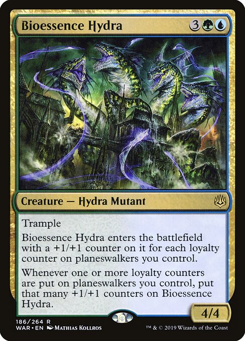 Bioessence Hydra - War of the Spark Magic card