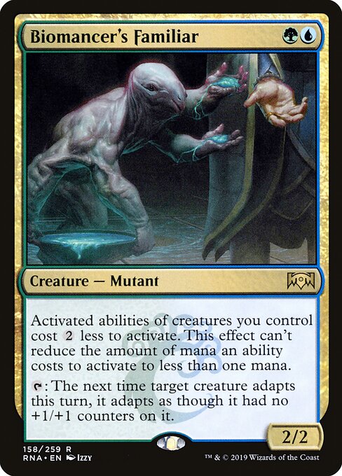 Biomancer's Familiar - Ravnica Allegiance Magic card