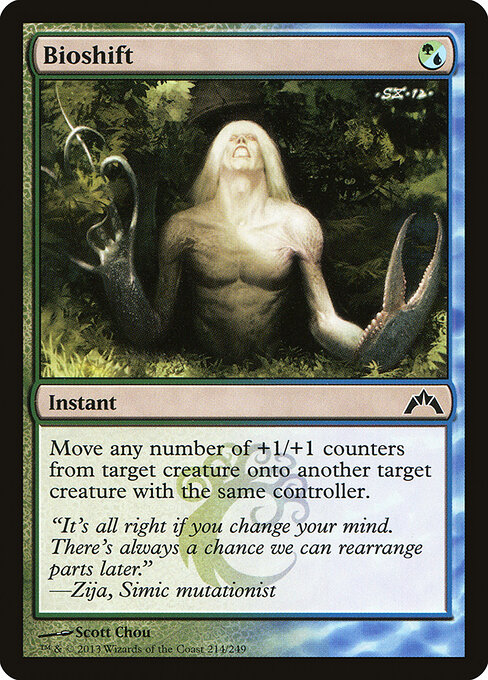 Bioshift - Gatecrash Magic card