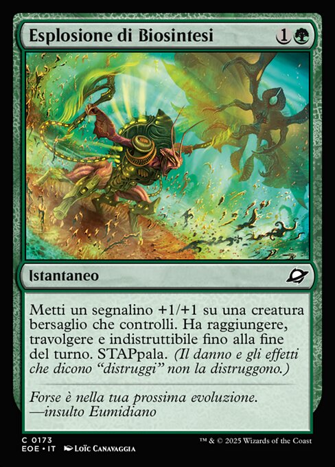 Biosynthic Burst