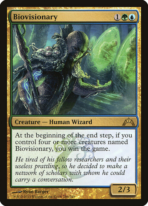 Biovisionary - Gatecrash Magic card