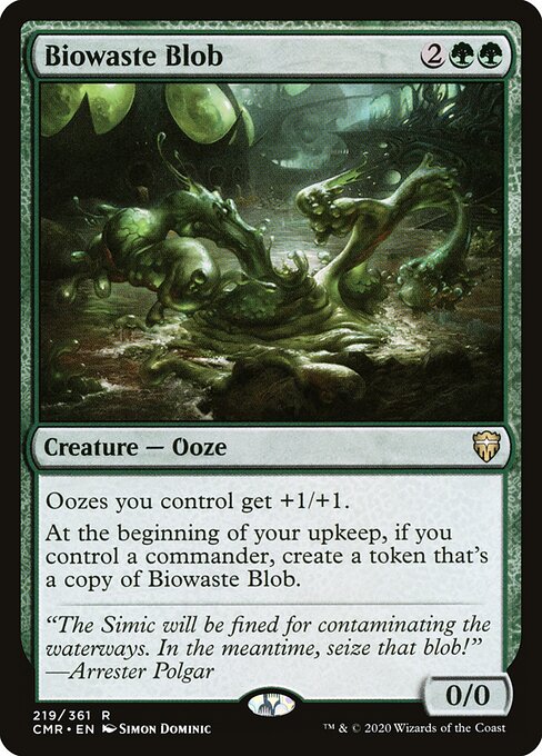Biowaste Blob - Commander Legends Magic card