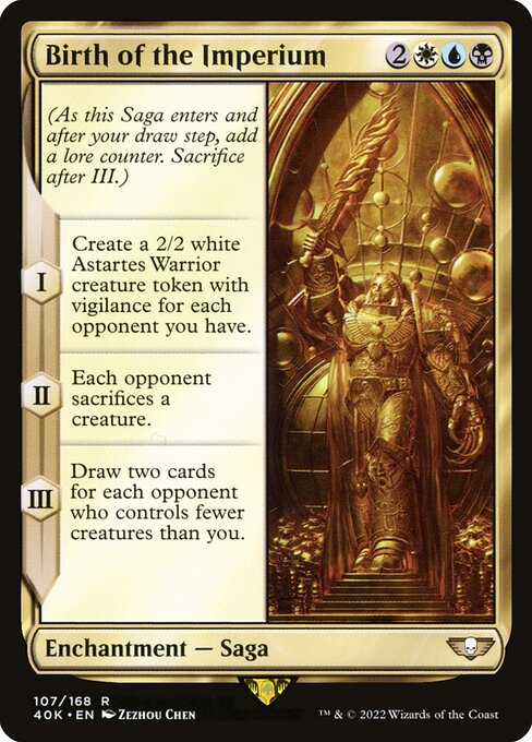 Birth of the Imperium - Warhammer 40,000 Commander Magic card