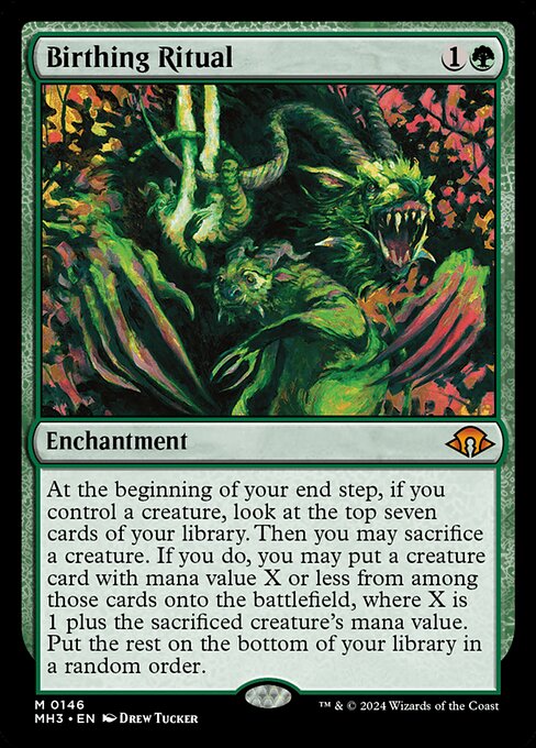 Birthing Ritual - Modern Horizons 3 Magic card