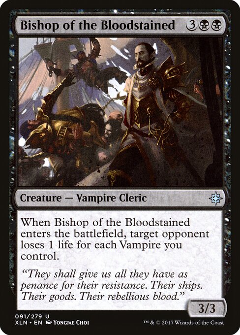 Bishop of the Bloodstained - Ixalan Magic card