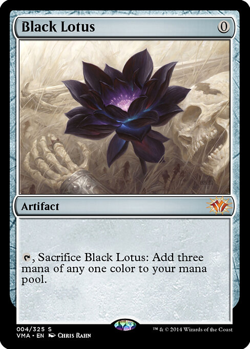 Black Lotus - Vintage Masters Magic card