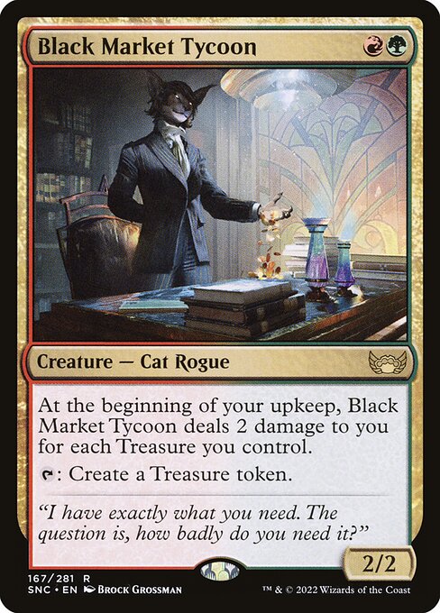 Black Market Tycoon - Streets of New Capenna Magic card