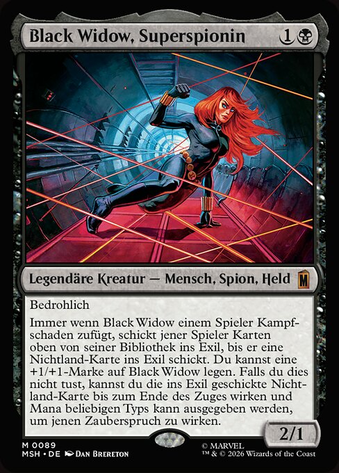 Black Widow, Super Spy