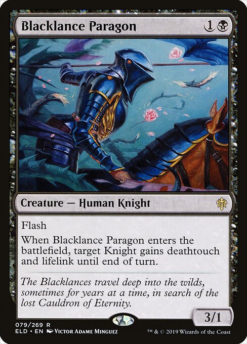 Blacklance Paragon - Throne of Eldraine Magic card