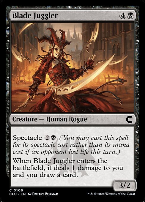 Blade Juggler - Ravnica: Clue Edition Magic card