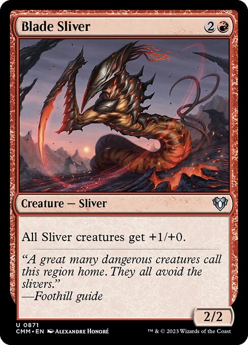 Blade Sliver - Commander Masters Magic card