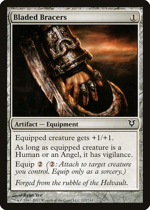 Bladed Bracers - Avacyn Restored Magic card