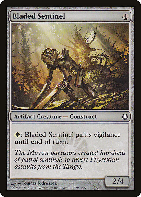 Bladed Sentinel - Mirrodin Besieged Magic card