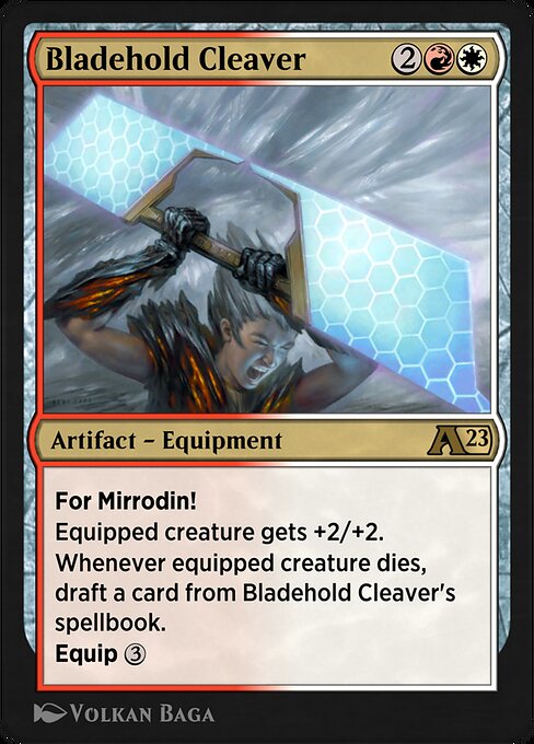 Bladehold Cleaver - Alchemy: Phyrexia Magic card