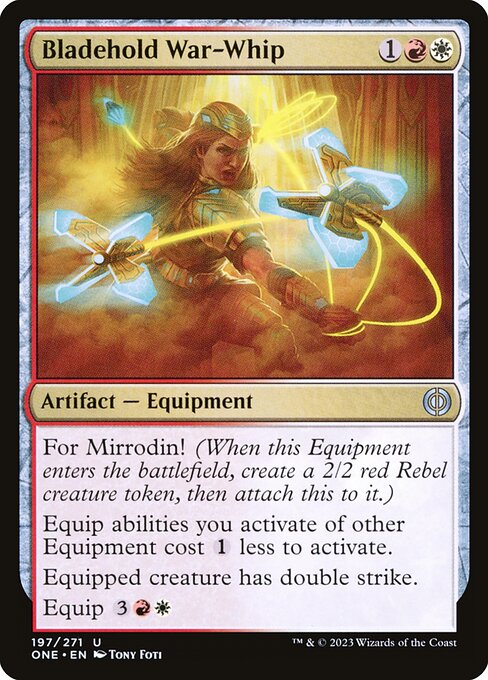 Bladehold War-Whip - Phyrexia: All Will Be One Magic card