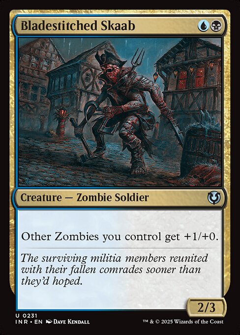 Bladestitched Skaab - Innistrad Remastered Magic card