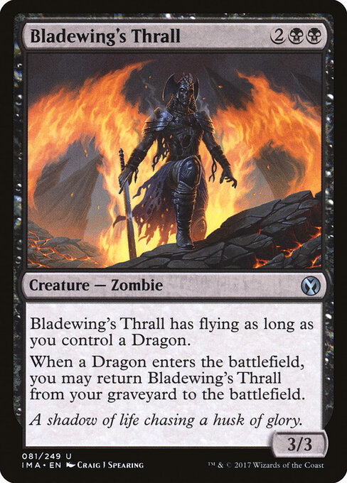 Bladewing's Thrall - Iconic Masters Magic card