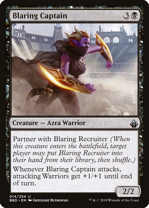 Blaring Captain - Battlebond Magic card