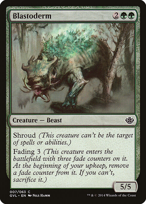 Blastoderm - Duel Decks Anthology: Garruk vs. Liliana Magic card