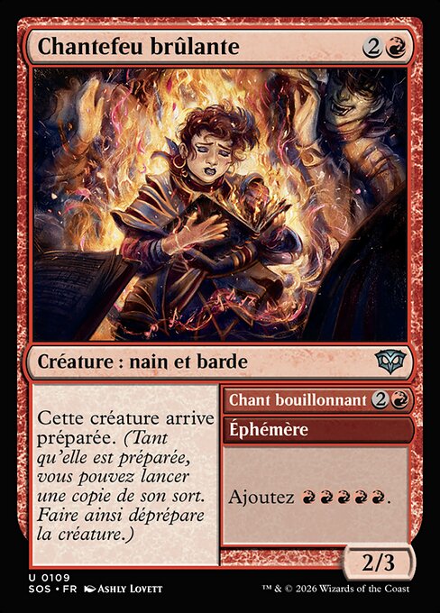 Blazing Firesinger // Seething Song