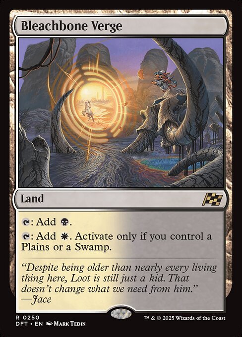 Bleachbone Verge - Aetherdrift Magic card