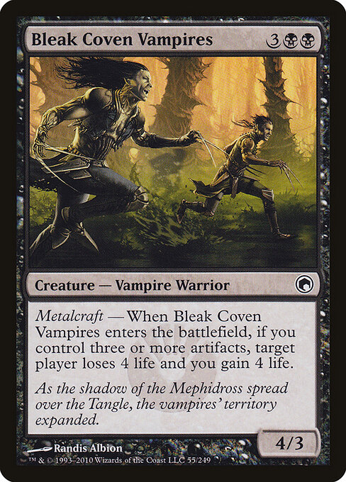 Bleak Coven Vampires - Scars of Mirrodin Magic card