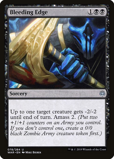 Bleeding Edge - War of the Spark Magic card