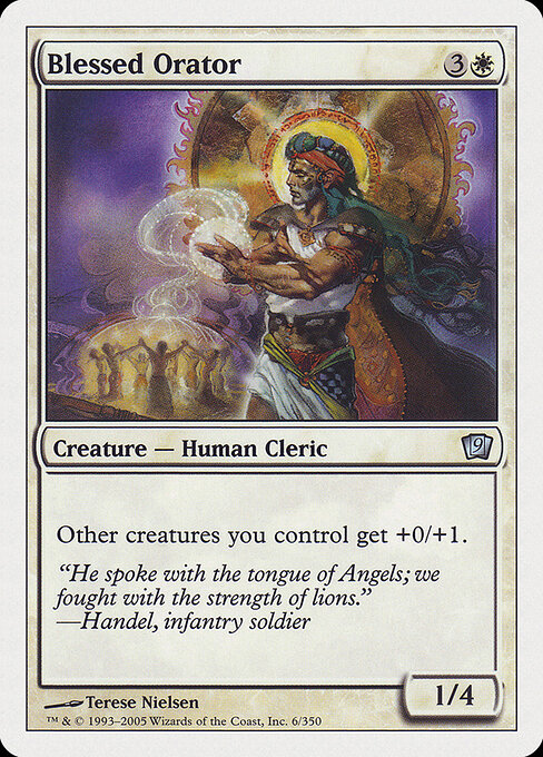 Blessed Orator - Ninth Edition Magic card