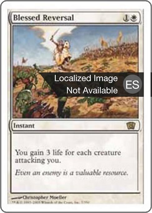 Heilige Umkehr (Blessed Reversal) - Portal (#7) - Illustrated by Zina Saunders - Magic: The Gathering Card