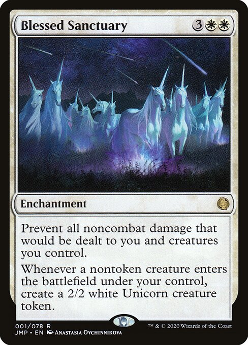 Blessed Sanctuary - Jumpstart Magic card