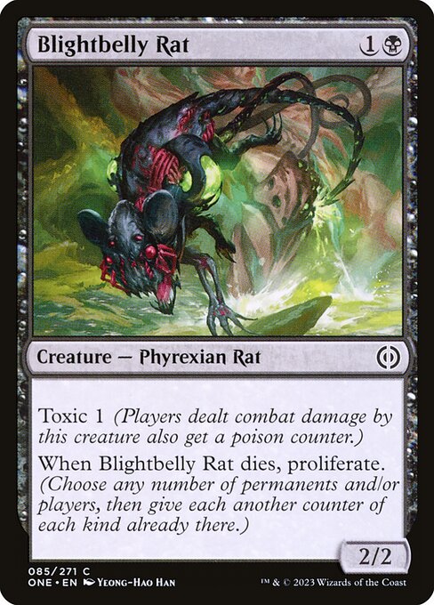 Blightbelly Rat - Phyrexia: All Will Be One Magic card