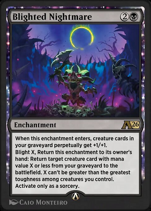 Blighted Nightmare - Alchemy: Lorwyn Eclipsed Magic card