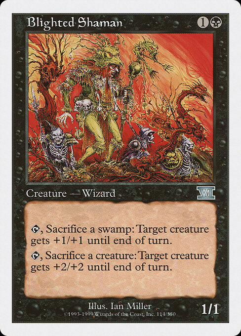 Blighted Shaman - Classic Sixth Edition Magic card