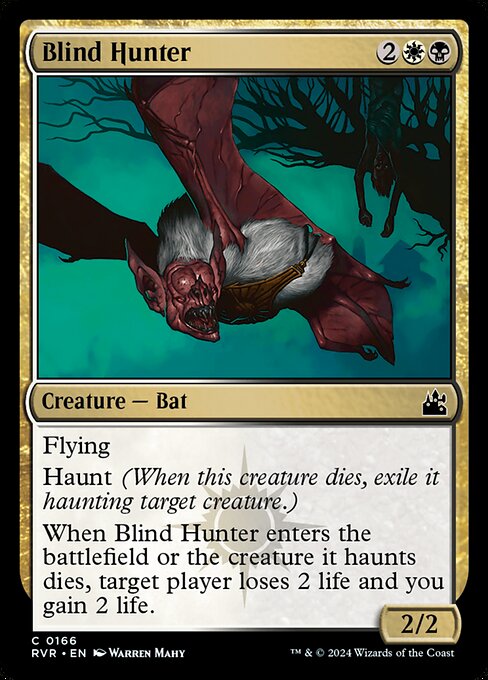 Blind Hunter - Ravnica Remastered Magic card