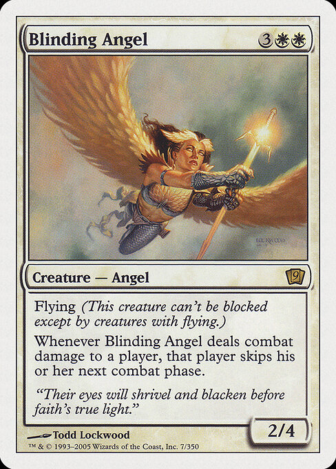 Blinding Angel - Ninth Edition Magic card