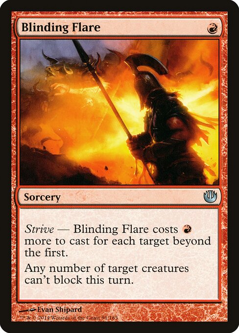 Blinding Flare - Journey into Nyx Magic card