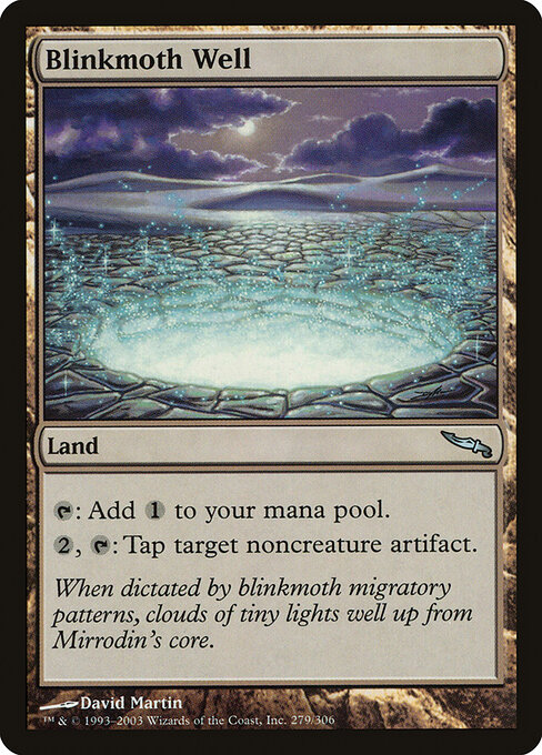 Blinkmoth Well - Mirrodin Magic card