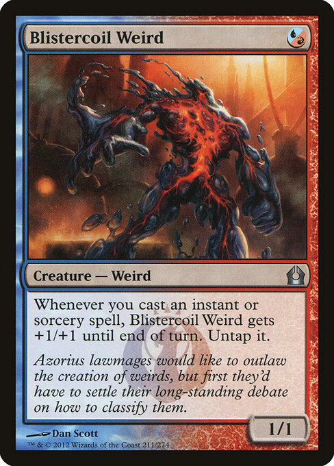 Blistercoil Weird - Return to Ravnica Magic card