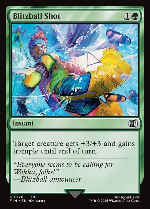 Blitzball Shot - Final Fantasy Magic card