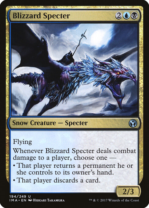 Blizzard Specter - Iconic Masters Magic card