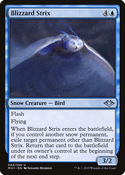 Blizzard Strix - Modern Horizons Magic card