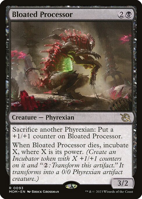 Bloated Processor - March of the Machine Magic card