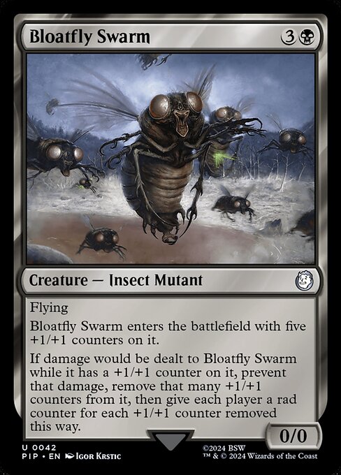 Bloatfly Swarm - Fallout Magic card