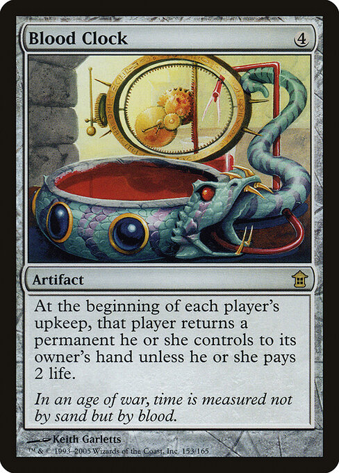 Blood Clock - Saviors of Kamigawa Magic card