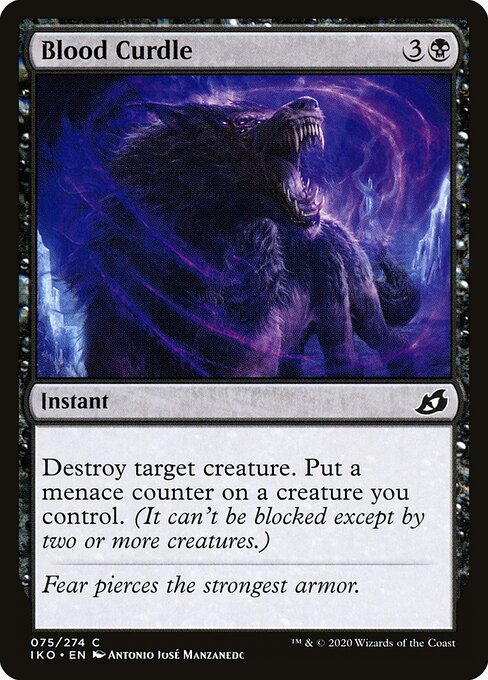 Blood Curdle - Ikoria: Lair of Behemoths Magic card