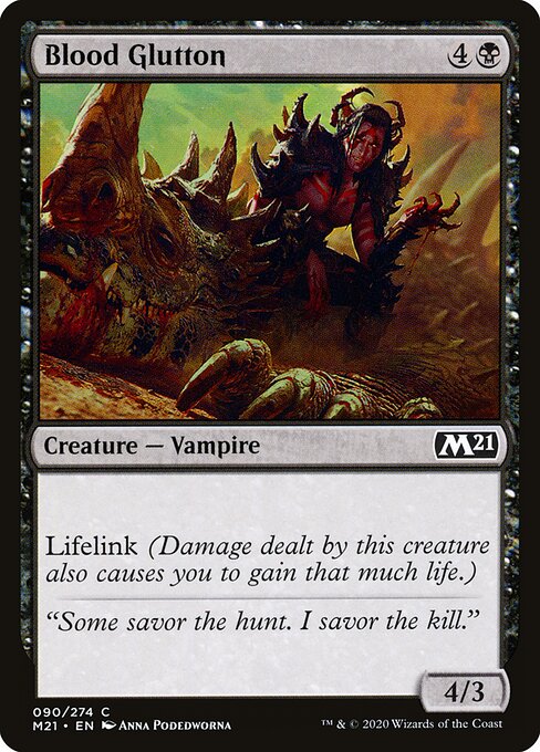 Blood Glutton - Core Set 2021 Magic card