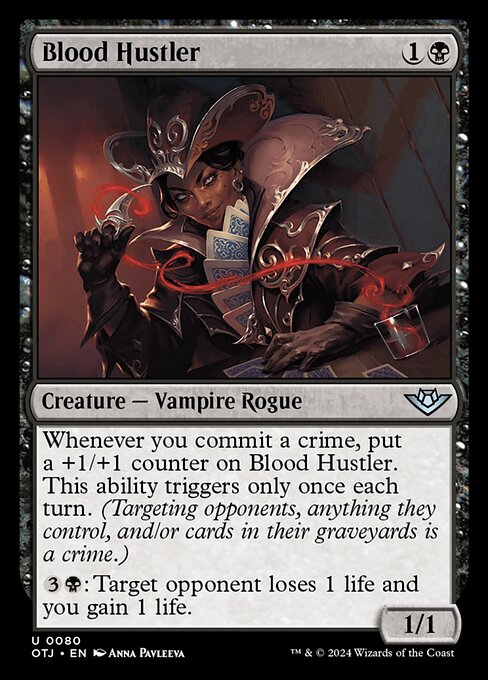 Blood Hustler - Outlaws of Thunder Junction Magic card